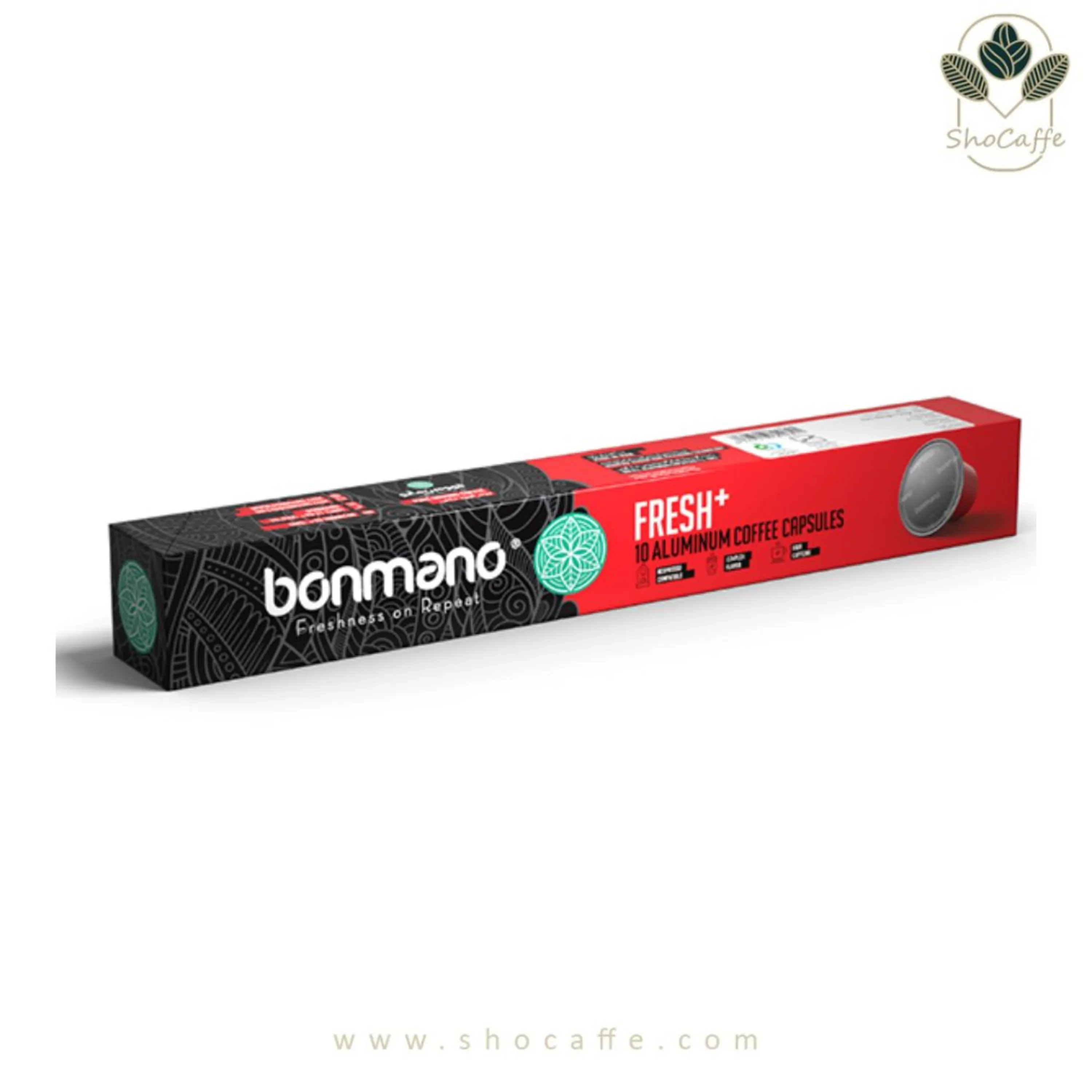 کپسول قهوه بن مانو مدل فرش پلاس Bonmano Fresh کپسول قهوه بن مانو مدل فرش پلاس Bonmano Fresh